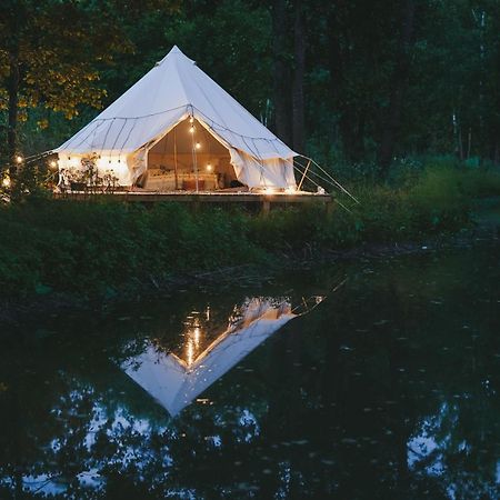 Glamping Taelt/Tent - Glampingzelt -Lodge - Sjoeutsikt Blattniksele ภายนอก รูปภาพ