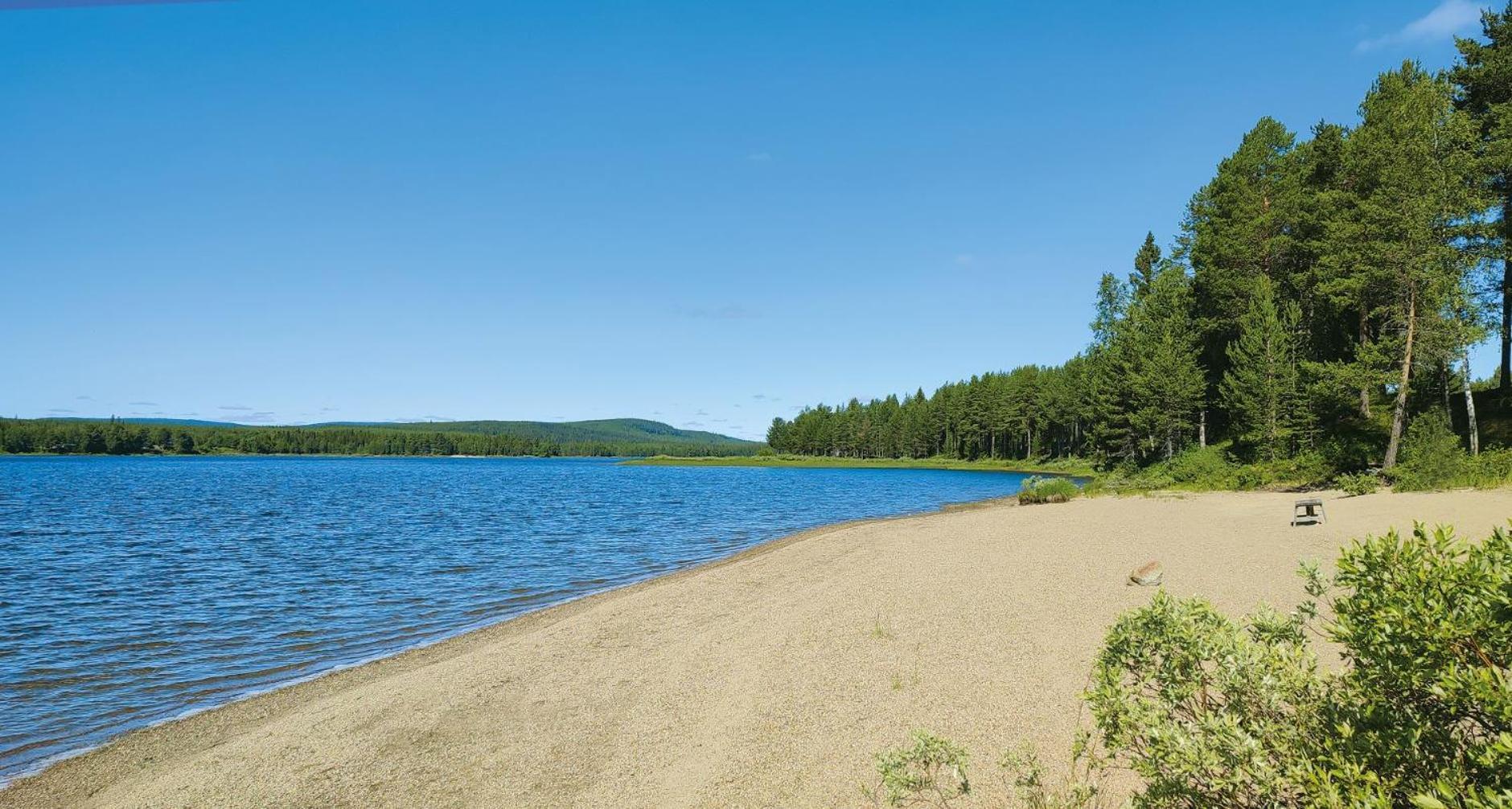 Glamping Taelt/Tent - Glampingzelt -Lodge - Sjoeutsikt Blattniksele ภายนอก รูปภาพ